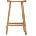 Reclaimed Teak Bar Stool