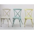 Retro Cross Back Dining Chair