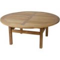 Chunky Malvern Teak Dining Table – 1.8m Diameter | FSC® Certified