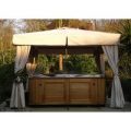 Replacement 4m X 3m Deluxe Gazebo – Canopy and Curtains