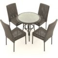 Easdale Loom Round Table Set