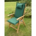 Recliner Outdoor Cushion – Dark Green