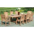 Malvern Extending Teak Dining Set | FSC® Certified