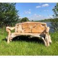 Naga Reclaimed Teak Root Bench