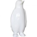 Penguin Garden Ornament – White