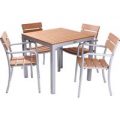 Plaza Dining Set (Four Armchairs)