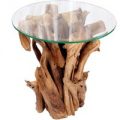 Reclaimed Teak Root Side Table