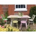 Retro 6 Chair Dining Set