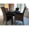 Savana 4 Chair Dining Set