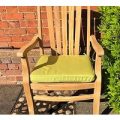 Large Outdoor Seat Pad Cushion | Lime Green