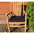 Large Outdoor Seat Pad Cushion | Navy Blue