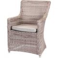 Seville Armchair | White Kubu Weave