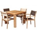 Regent 1m Table & 4 Stacking Chair | FSC® Certified